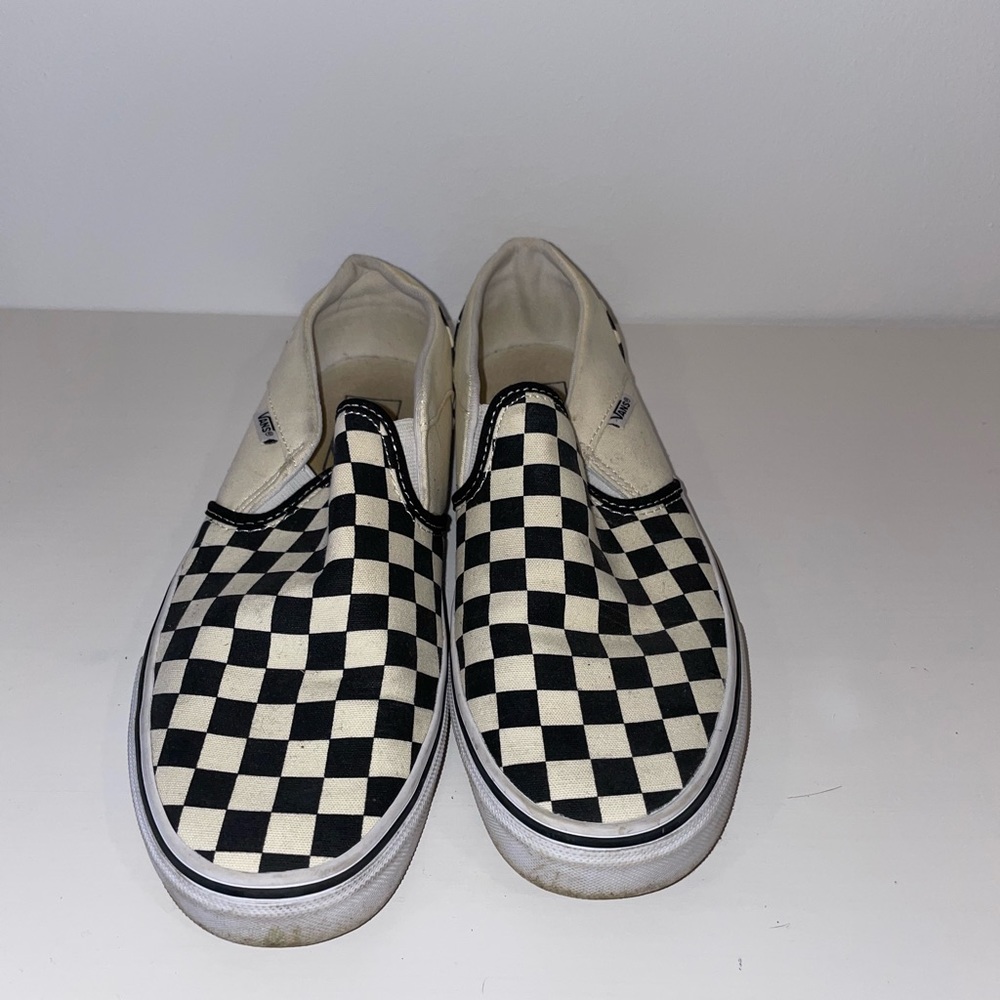 Vans Checker board slip-on shoes